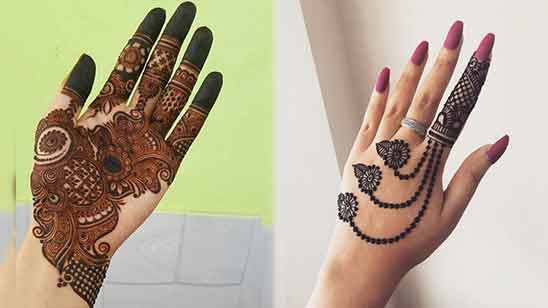 Latest Arabic Mehndi Design for Hand 2020